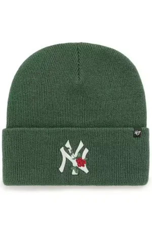 47 BEANIE MLB NEW YORK YANKEES THORN DARK GREEN Dernière Chance