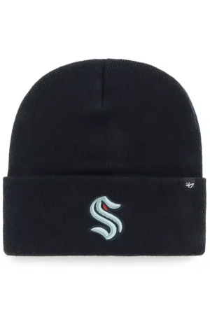 47 BEANIE NHL SEATTLE KRAKEN HAYMAKER NAVY Produit De Marque