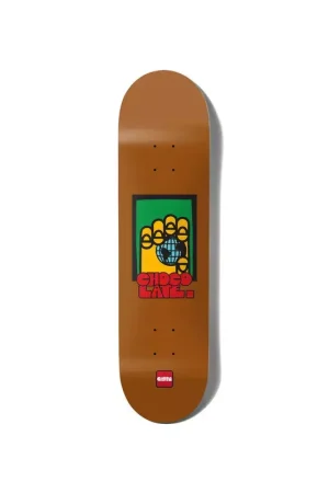 Authentique CHOCOLATE DECK CAPPS WORLDWIDE 8.0 X 31.875