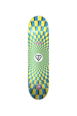 Meilleure Vente THE HEART SUPPLY DECK ILLUSION EMBOSSED R7 CHRIS CHANN 8.0