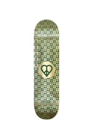 THE HEART SUPPLY DECK TRINITY GOLD FOIL HEIMANA 8.25 Expédition Rapide