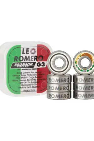 Satisfait Ou Remboursé BRONSON SPEED CO ROULEMENTS (JEU DE 8) PRO LEO ROMERO G3
