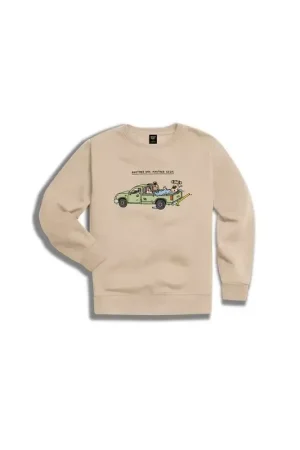 BROTHER MERLE SWEAT PICK UP CREW SAND - Retour Gratuit