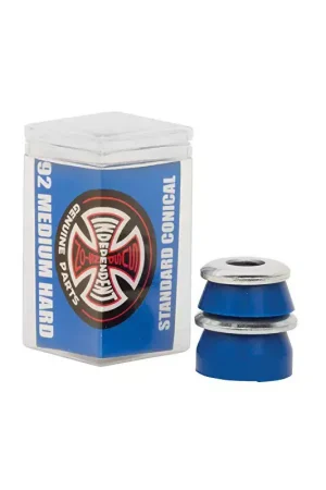 Quantité Limitée INDEPENDENT BUSHINGS (JEU DE 4) CONICAL MEDIUM HARD 92A BLUE