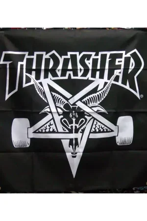Marque THRASHER BANNER SKATE GOAT