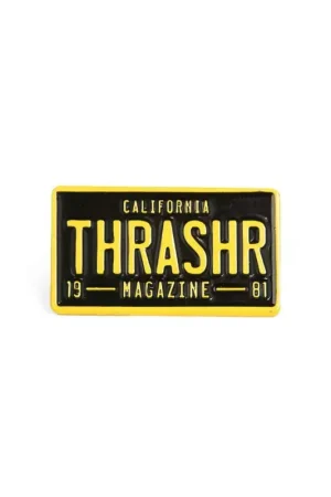 Bon Marché THRASHER PIN LICENSE PLATE