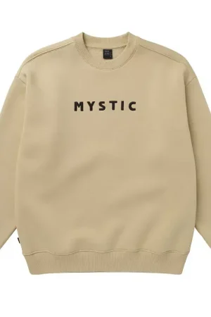 Mystic Brand Crew Sweat - Pale Khaki Pas Cher