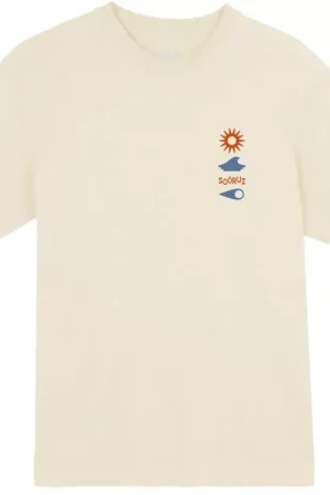 Vente Flash T-Shirt SOORUZ SS Bio SALTED organic cotton Off White