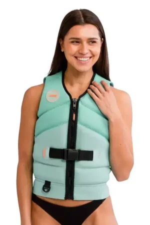 Jobe Gilet de Sauvetage Unify Femmes Sarcelle Vintage Prix Cassé