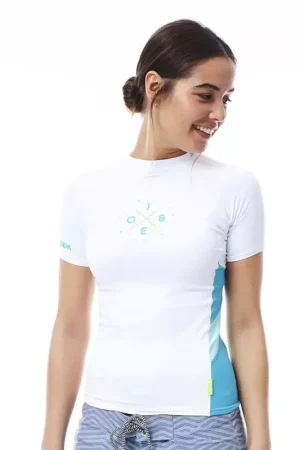 Jobe Rash Guard Femmes Blanc Populaire