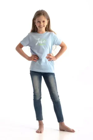 Prix Promo Jobe T-Shirt Casual Enfant Bleu 98/104
