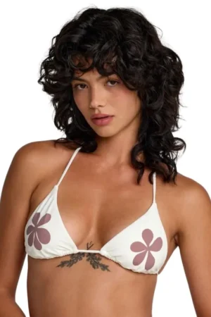 TOP BIKINI RVCA BRYCE BAKER Haute Qualité