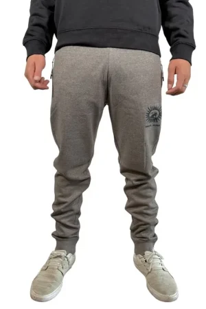 PANTALON TABLAS SUN - GRIS CLARO/LOGO NEGRO Prix Promo