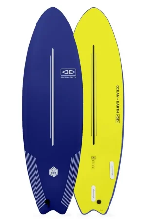 Offre Limitée PLANCHE DE SURF OCEAN EARTH EZI RIDER 6'0'' - NAVY