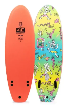 Offre Spéciale PLANCHE DE SURF OCEAN EARTH FREAKS BUG 5'2'' - CORAL