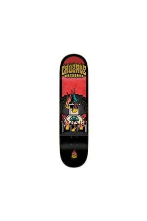 Vente Flash PLANCHE DE SKATE CRUZADE BURNING AND LOOTING 8.0"