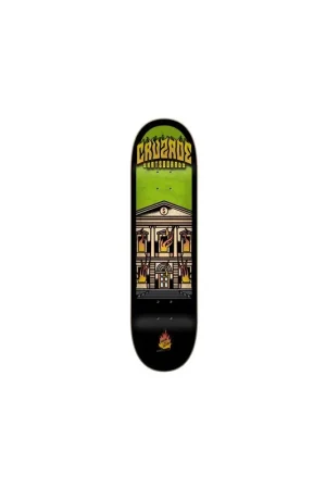 PLANCHE DE SKATE CRUZADE BURNING AND LOOTING 8.375" Expédié Aujourd'hui