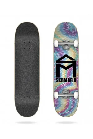Dernière Chance SKATE SK8MAFIA HOUSE LOGO TIE DYE 7.87"