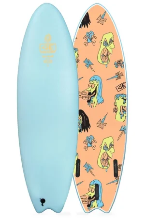 PLANCHE DE SURF OCEAN EARTH BRAINS EZI-RIDER 6'0'' Petit Prix
