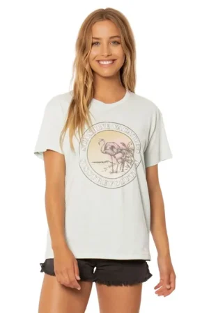 Soldes T-SHIRT SISSTREVOLUTION SUNSHINE VACAY S/S KNIT TEE-MST