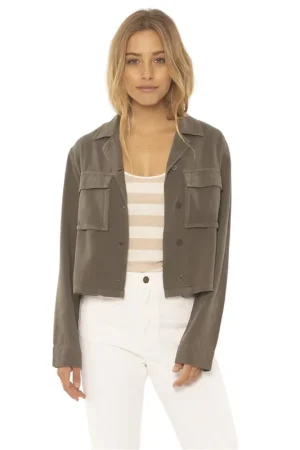 MANTEAU SISSTREVOLUTION SALUTE WVN JACKET-OLV Achat Immédiat