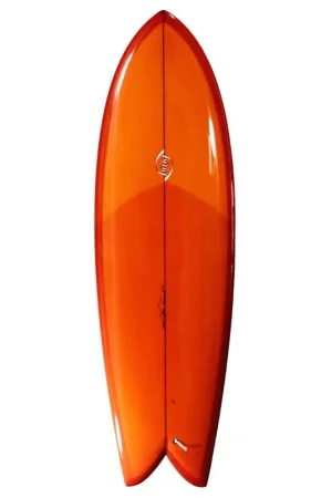 Petit Prix PLANCHE DE SURF BING TWIN-FIN FISH 6'2''