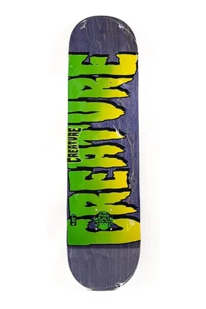 Satisfait Ou Remboursé PLANCHE DE SKATE CREATURE LOGO STUMPS 8.25''