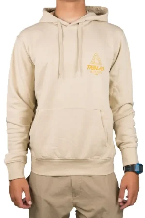 CAPUCHE TABLAS LOGO QUILLA - BEIGE LOGO MOSTAZA Commander Maintenant