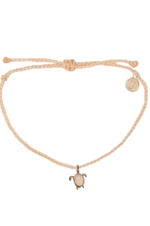 BRACELET PURA VIDA SEA TURTLE ROSE GOLD Achat Immédiat