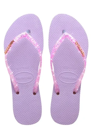 SANDALES HAVAIANAS SLIM GLITTER FLOURISH Satisfait Ou Remboursé