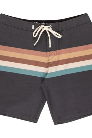 BOARDSHORT RHYTHM RETRO STRIPE Authentique