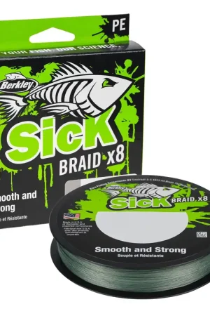 Sick Braid 8 - 150m (Moss Green) Jusqu'à Épuisement Des Stocks