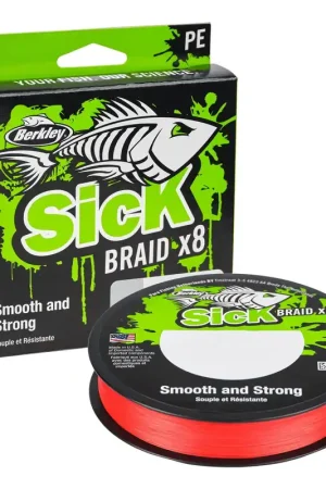 Nouvelle Collection Sick Braid 8 - 150m (Red)