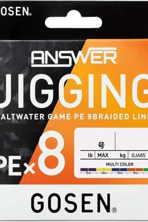 Prix Promo Tresse Gosen Answer Jigging X8 - 200m