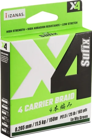 Certifié Tresse Sufix - X4 BRAID Green