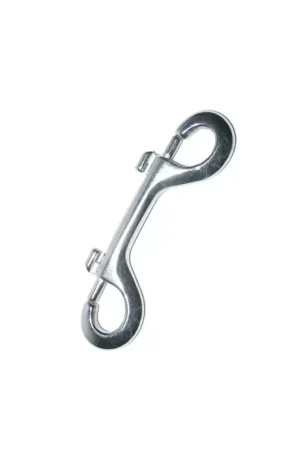 Acheter Direct Mousqueton targette double inox - 90mm
